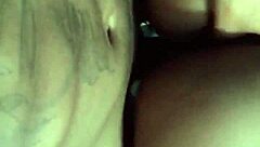 Young Amateur Bounces Wild on Fat BBC Monster Cock