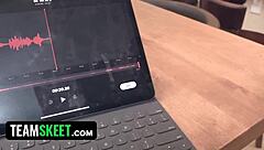 college girl eliza eves needs a place to stay and i offer help