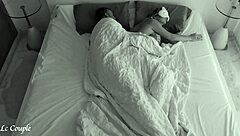 Amateur couple romantic night sex was recorded with hidden cam in room huge cumshot into wifes mouth