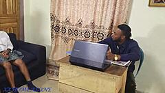 big dick class teacher helps teen students after class for extra marks