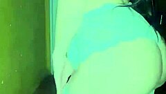 Mexican latina shows small tits and ass for anal