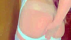 Mexican latina shows small tits and ass for anal