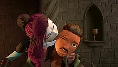 Busty Elf Dominates Man Rewarded By Cock