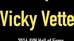 Vicky Vette and Trisha Upton in hot strap-on action