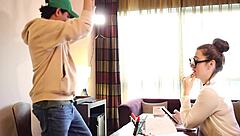 latino helps secretary with nationality in sexy exchange