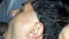 Gloryhole Facial with Big Black Cock