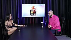 i'm paulo avelar modeling in this hot cast with victoria beatriz in sheer red lingerie, feeling so beautiful