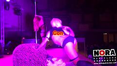 La Almeja Gallega gets strapon anal!