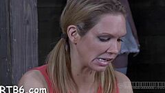 Caged Hotty Gets Whipped Hard In BDSM Contest!