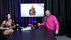 i'm paulo avelar modeling in this hot cast with victoria beatriz in sheer red lingerie, feeling so beautiful