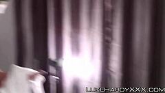 busty british babes in uniform get oral and ride big cocks in group fun