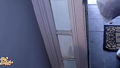 invited my doordash in for a big tip with monster cock