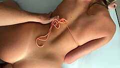 Blonde Step Sister Addison Vodka Teaches Sex in Household Fantasy