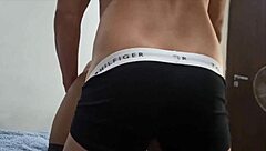 Masked Latina Wife Grinds Hard for Intense Creampie from Regular Lover