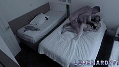 Tattooed busty British woman on webcam