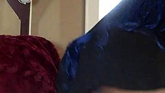 Having some fun on the bed