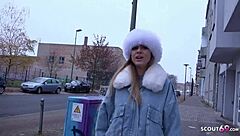 Sweet Latina Bella gets picked up and fucked rough in Berlin! 🌆