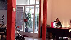 blonde twins denys and tira in rough anal foursome