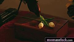 Glamorous Milf Feels Intense Pleasure From Grim Reaper's Monster Cock In Her Ass