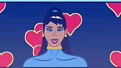 Old submissive man dominated in cuckold world