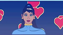 Old submissive man dominated in cuckold world