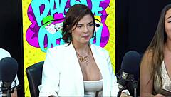 white fairy returns with perky tits, getting her ass fucked by brazilian teen 18+ lesbians