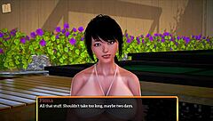 Hairless brunette with big tits and ass enjoys monster cock in erotic anime family game