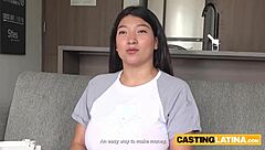 In the casting room, massive-titted bbw latina thot kaori seduces the perv producer with her huge boobs and monster cock skills.