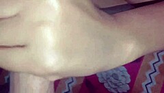 Indian Girl Sucks Big Dick Then Gets Tight Pussy Fucked Doggy