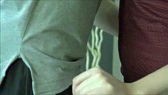 hot teen babe gets ass creampied 😏