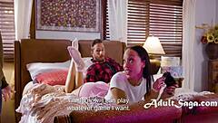 Feeling The Rush Of Free Use Ass Fucking My Friend's Gamer Stepsis Alexis Tae, Bent Over With Tall Brunette Beauty