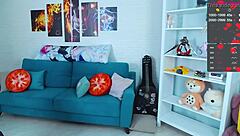 I dressed as a stormtrooper for this webcam chat and started masturbating