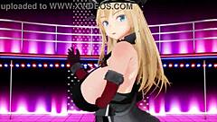 Bismarck Shakes Her Big Tits and Ass in 3D Hentai