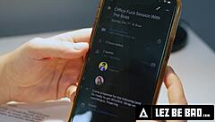 Lez be bad - pawg secretary anna claire clouds, dominated by femdom boss casey calvert with strap-on, you in?