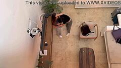 Two hot lesbians finger and kiss to orgasm on vacation