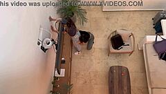 Two hot lesbians finger and kiss to orgasm on vacation