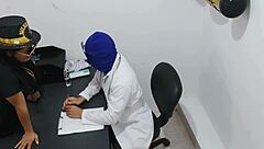 i was late for the party but my nurse seduced me and we had sex in the office