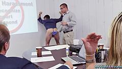 straight guys uncovered in gay sex class with intense fucking