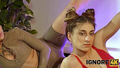 Hey, feel this tight yoga hotness!