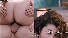 Nerdy Teen Leana Lovings in Split Screen Adventures