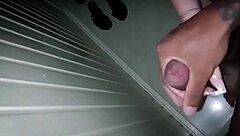 Relaxing massage session with a big black dick