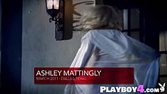 Ashley Mattingly poses in sexy lingerie!