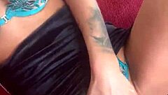 Monika Fox Feels Sexy Posing In Lingerie Backstage