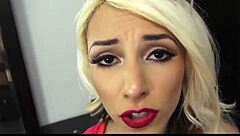 fapsis4k captures skinny blonde stepsis giving stepbro a sneaky blowjob after getting caught