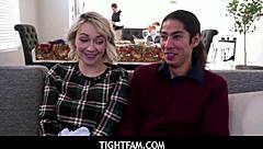 Hey, family Thanksgiving dinner turns taboo with step sis Ava Sinclaire 😈