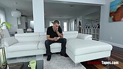 Anya Olsen tries bondage with boyfriend