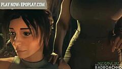 Lara Croft Gets FUCKED In 3D Big Ass Big Tits Pussy