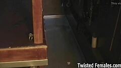 Mistress humiliates new sissy bitch boy with bdsm domination and fetish play!