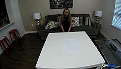 Kat Dior's Wettest Pussy Ever in Spy POV!