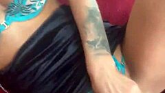 Monika Fox Feels Sexy Posing In Lingerie Backstage